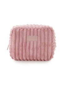 ワイドリブポーチ gelato pique ジェラートピケ 財布・ポーチ・ケース ポーチ ピンク【送料無料】[Rakuten Fashion]