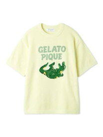 【HOMME】エアリーモコスリーピングダイナソージャガードプルオーバー gelato pique ジェラートピケ トップス カットソー・Tシャツ ネイビー【送料無料】[Rakuten Fashion]