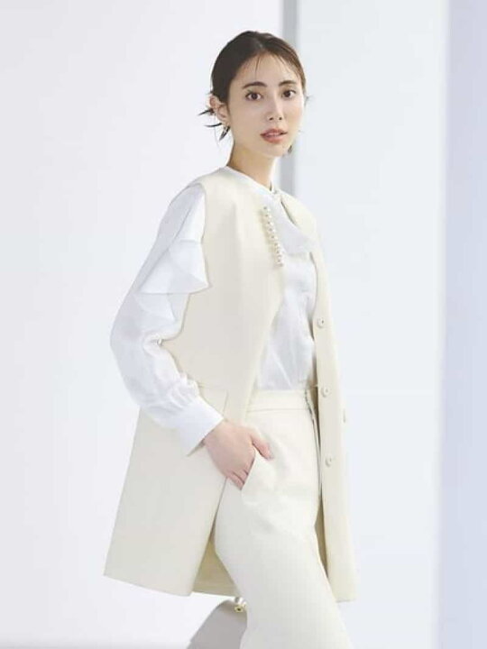 楽天市場】【SALE／30%OFF】パールネックロングベスト CELFORD セル 