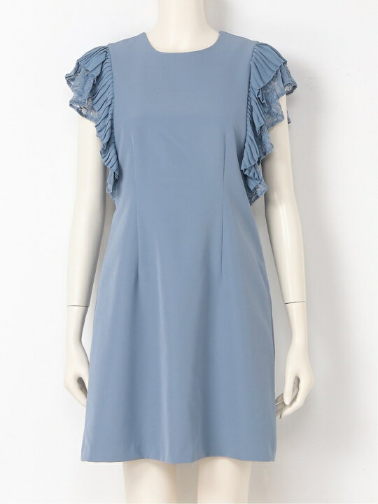 楽天市場】【SALE／60%OFF】袖プリーツミニワンピース LILY BROWN  