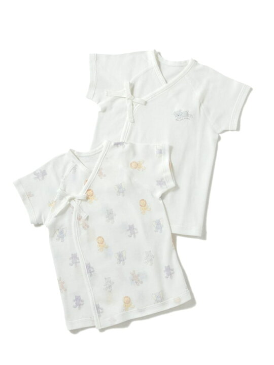 楽天市場 新生児 ぬいぐるみモチーフ短肌着 Gelato Pique ジェラートピケ マタニティー ベビー ベビー用品 ホワイト 送料無料 Rakuten Fashion Usagistore Usagionline公式ストア