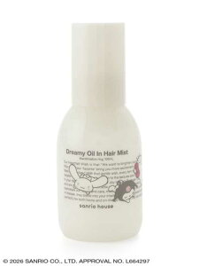 Dreamy Oil in Hair Mist sanrio house �T�����I �n�E�X �C���e���A�E�����G�� �g�C���p�i�E�o�X�p�i[Rakuten Fashion]