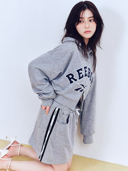 楽天市場】【Reebok×FRAY I.D】ロゴショートフーディー FRAY I.D 