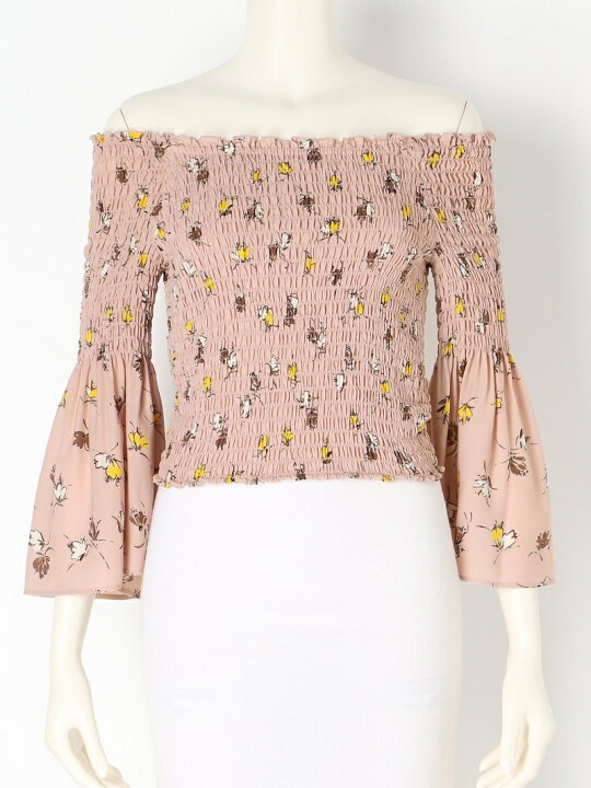 楽天市場】【SALE／40%OFF】フラワーオフショルトップス LILY BROWN 