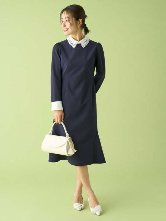 楽天市場】【SALE／50%OFF】エンブロイダリーカラータイトワンピ  