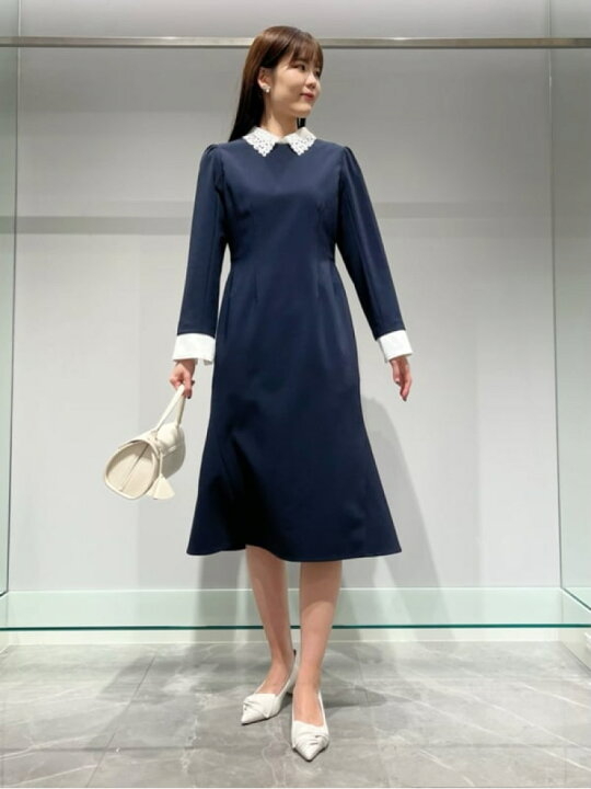 楽天市場】【SALE／50%OFF】エンブロイダリーカラータイトワンピ  