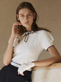 【SALE／50%OFF】【CELFORD GOLF】ロゴポイントボウタイニットプルオーバ CELFORD セルフォード スポーツ・アウトドア用品 ゴルフグッズ ネイビー ピンク ホワイト【RBA_E】【送料無料】[Rakuten Fashion]