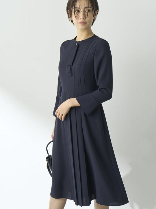 楽天市場】【SALE／50%OFF】ボウタイプリーツワンピース CELFORD セル 