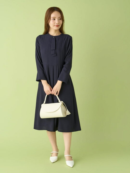 楽天市場】【SALE／50%OFF】ボウタイプリーツワンピース CELFORD セル 