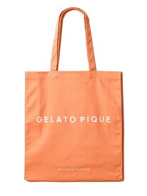 ホビートートバッグ gelato pique ジェラートピケ バッグ エコバッグ・サブバッグ ホワイト ブラック イエロー レッド オレンジ ピンク パープル ブルー[Rakuten Fashion]