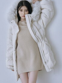 【WEB限定カラーあり】西川フードファーミドルダウン SNIDEL スナイデル ジャケット・アウター ダウンジャケット・ダウンベスト グレー ブラック【先行予約】*【送料無料】[Rakuten Fashion]