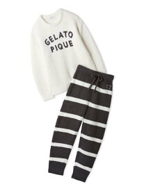 【HOMME】パウダーロゴジャガードプルオーバー&ロングパンツセット gelato pique ジェラートピケ パンツ その他のパンツ【先行予約】*【送料無料】[Rakuten Fashion]