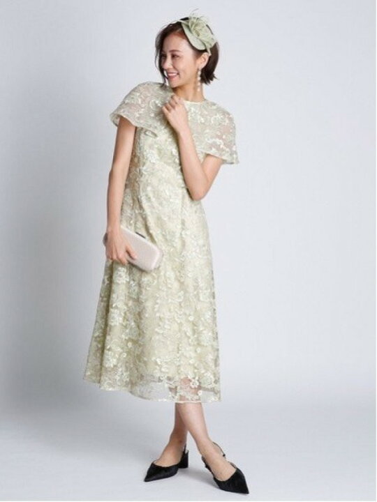 楽天市場】【SALE／30%OFF】フワラー刺繍ケープワンピース CELFORD 