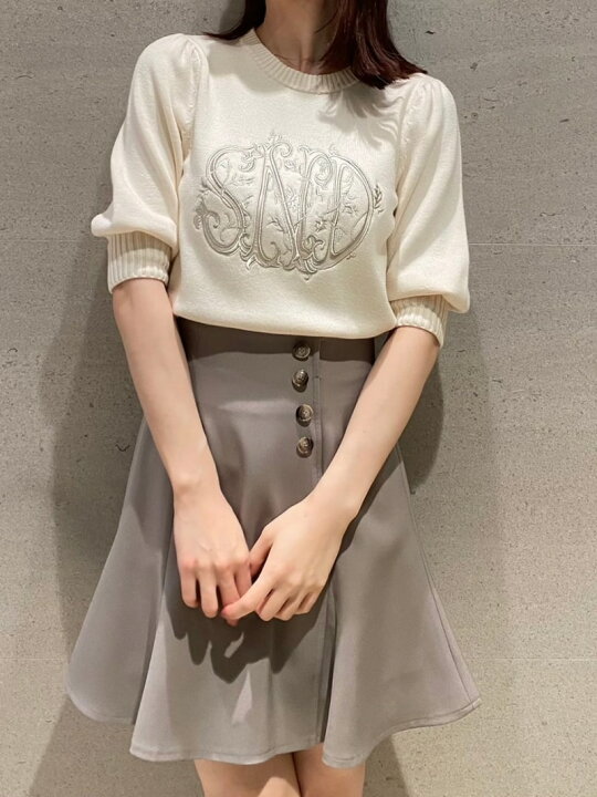 楽天市場】【SALE／50%OFF】Sustainableエンブロイダリーニット 