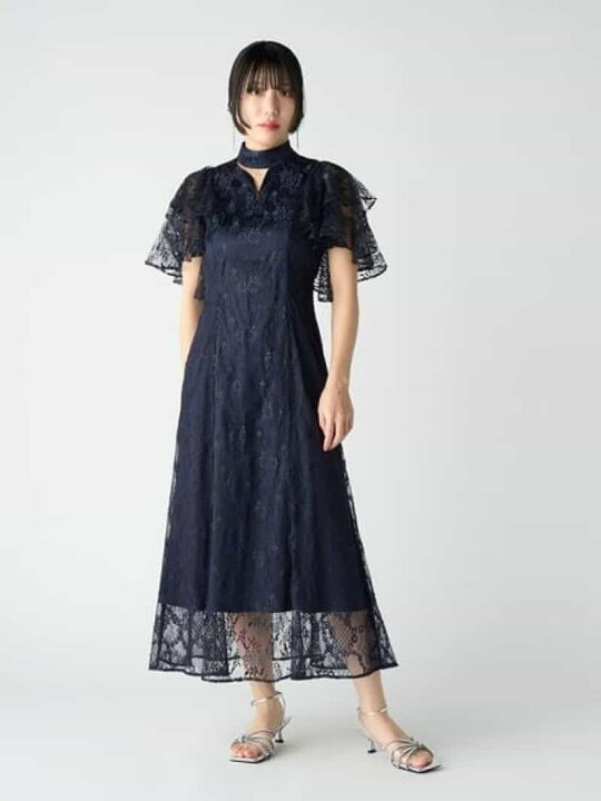 楽天市場】【SALE／50%OFF】レースチャイナドレス LILY BROWN リリー 