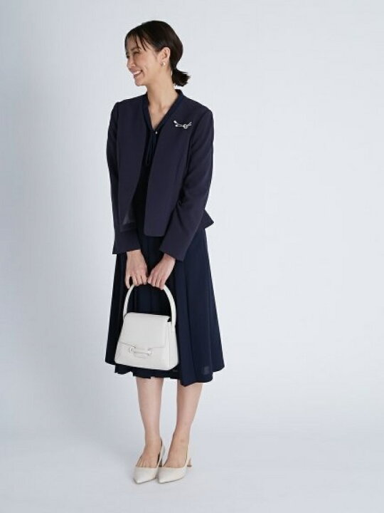 楽天市場】【SALE／50%OFF】ノーカラーペプラムジャケット CELFORD 