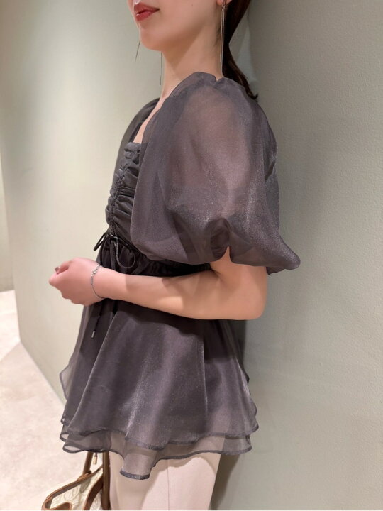 楽天市場】【SALE／50%OFF】シアーチュニックブラウス SNIDEL 