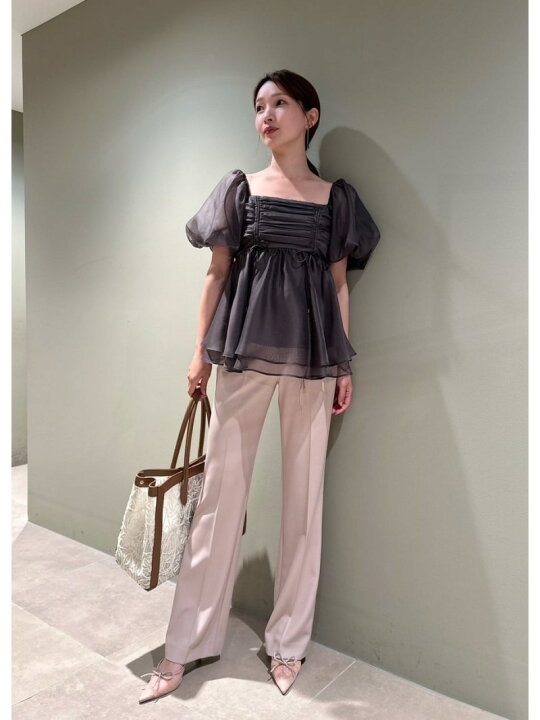 楽天市場】【SALE／50%OFF】シアーチュニックブラウス SNIDEL 