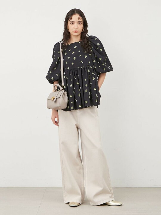 楽天市場】【SALE／20%OFF】バックリボンバルーンスリーブチュニック 