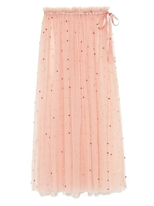 楽天市場】【SALE／40%OFF】パール付チュールスカート LILY BROWN  