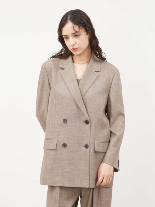 楽天市場】【SALE／50%OFF】3ピースオーバーサイズダブルブレスト 