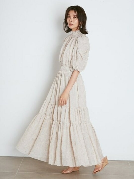 楽天市場】【SALE／50%OFF】Sustainaエンブロイダリーチュールドレス  