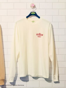 �yCAFE SWEETS�z�yUNISEX�z�����OT�V���c(WAFFLE) SESAME STREET MARKET �Z�T�~�X�g���[�g�}�[�P�b�g �g�b�v�X ���̑��̃g�b�v�X �x�[�W�� �z���C�g�y���������z[Rakuten Fashion]