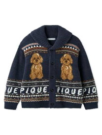 【HOMME】 パウダーノルディック DOGジャガードカウチン gelato pique ジェラートピケ インナー・ルームウェア その他のインナー・ルームウェア ネイビー【送料無料】[Rakuten Fashion]