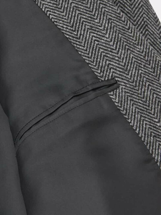 楽天市場】【SALE／30%OFF】HERRINGBONE TWEED SQUARE SHOULDER JACKET 