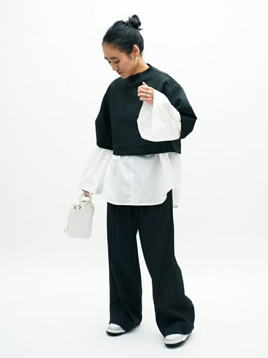 楽天市場】【emmi atelier】金子綾 ダンボールクロップドセット emmi  