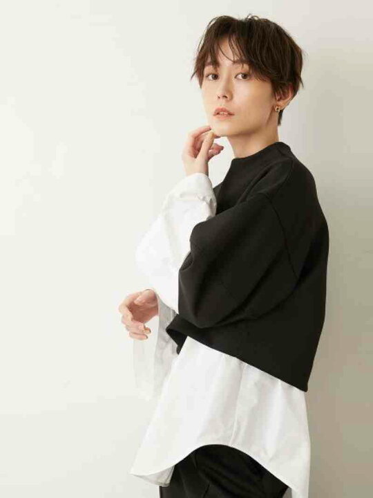 楽天市場】【emmi atelier】金子綾 ダンボールクロップドセット emmi 