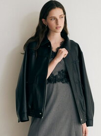 ステンカラーバリエブルゾン SNIDEL スナイデル ジャケット・アウター ブルゾン・ジャンパー ブラック【送料無料】[Rakuten Fashion]