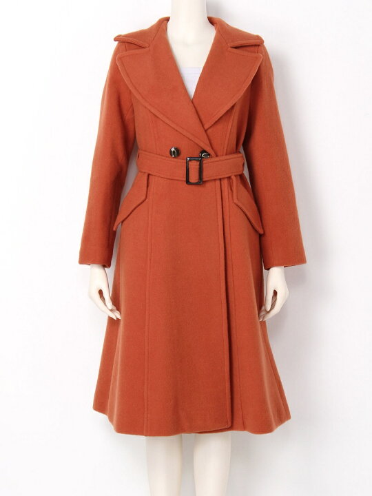 楽天市場】【SALE／45%OFF】フードカラーコート LILY BROWN リリー 