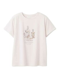 パフュームシリーズロゴTシャツ SNIDEL HOME スナイデルホーム トップス カットソー・Tシャツ ホワイト ベージュ【送料無料】[Rakuten Fashion]