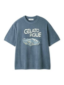 【SALE／30%OFF】【HOMME】エアリーモコスタービークルジャガードプルオーバー gelato pique ジェラートピケ トップス カットソー・Tシャツ ネイビー【RBA_E】【送料無料】[Rakuten Fashion]