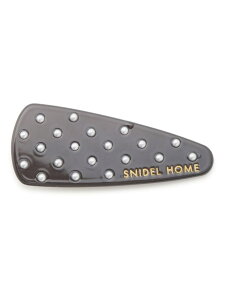 �ySALE�^30%OFF�z�p�[���w�A�N���b�v SNIDEL HOME �X�i�C�f���z�[�� �w�A�A�N�Z�T���[ ���̑��̃w�A�A�N�Z�T���[ �O���[ �z���C�g �s���N �u���b�N�yRBA_E�z[Rakuten Fashion]