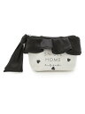オーガニックキャンバスポーチ(HEART) SNIDEL HOME スナイデルホーム 財布・ポーチ・ケース ポーチ ベージュ ブラック[Rakuten Fashion]