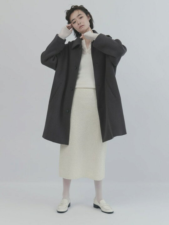 楽天市場】【SALE／50%OFF】ミドル丈ステンカラーコート MIESROHE 