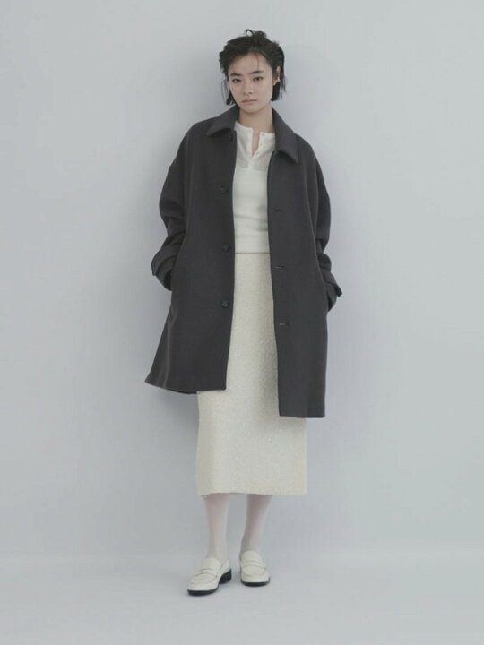 楽天市場】【SALE／50%OFF】ミドル丈ステンカラーコート MIESROHE  