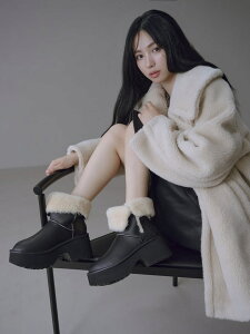 yFRAY I.DbUGG(R)zW ESMEE LEATHER BOOT FRAY I.D tC ACfB[ V[YEC u[c ubNyz[Rakuten Fashion]