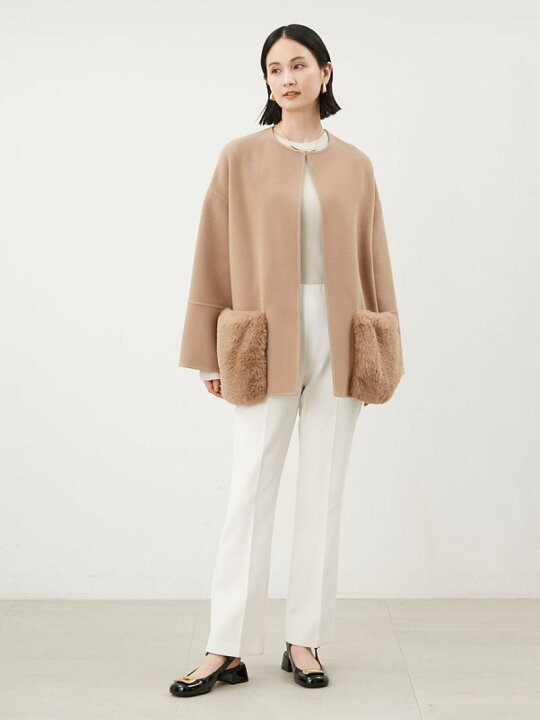 楽天市場】【SALE／50%OFF】【WEB限定カラー】2WAYファーポケット 