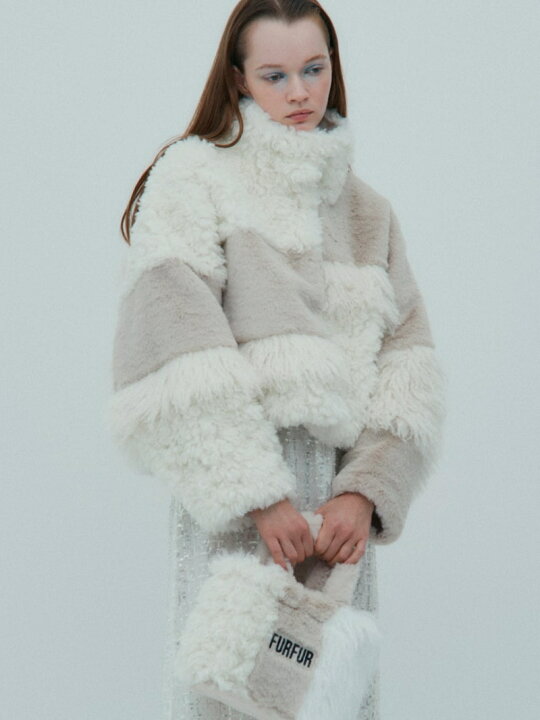 楽天市場】リバーシブルエコファーブルゾン FURFUR ファーファー 