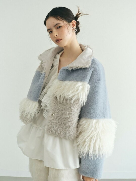楽天市場】【SALE／20%OFF】リバーシブルエコファーブルゾン FURFUR 