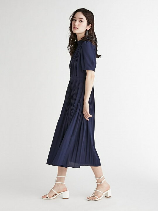 楽天市場】【SALE／50%OFF】プリーツシフォンワンピース CELFORD セル  