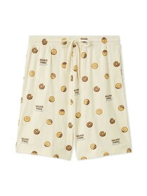 【SALE／30%OFF】【HOMME】ドーナツ総柄ハーフパンツ gelato pique ジェラートピケ パンツ その他のパンツ ネイビー【RBA_E】【送料無料】[Rakuten Fashion]