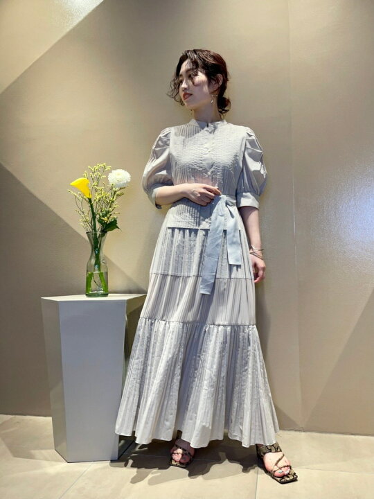 楽天市場】【SALE／50%OFF】ピンタックティアードドレス FRAY I.D 