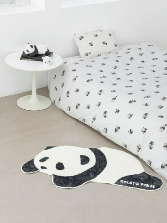 楽天市場】【SALE／20%OFF】【Sleep】パンダラグマット gelato pique 