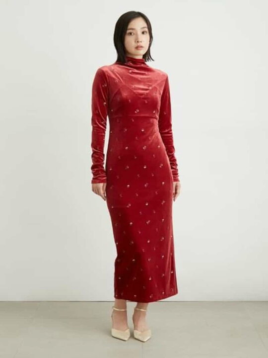 楽天市場】【SALE／50%OFF】エンブロイダリーフラワーベロア  