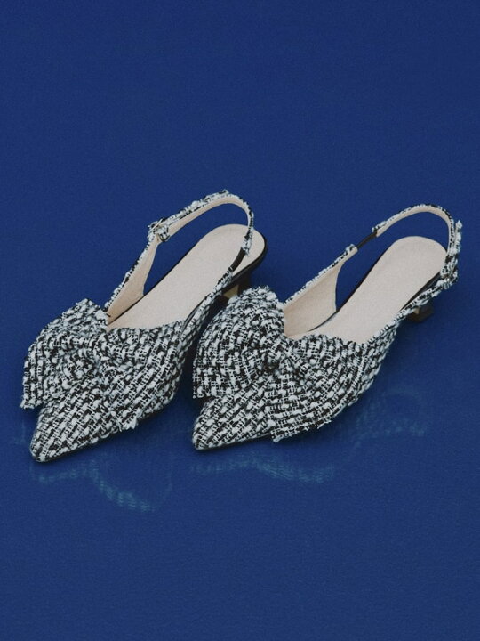 楽天市場】【SALE／50%OFF】ビッグリボンポインテッドパンプス LILY 