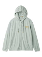 【SALE／30%OFF】【HOMME】【接触冷感】【UVカット】パイルワンポイントロゴ刺繍パーカ gelato pique ジ…